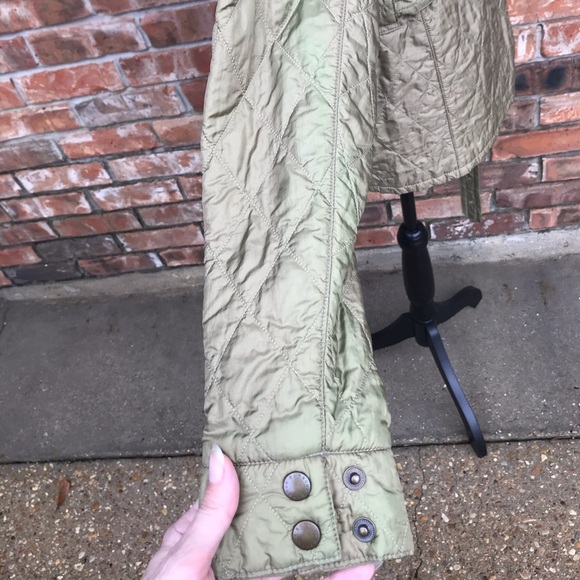 Sage green Barbour jacket - Picture 7 of 7